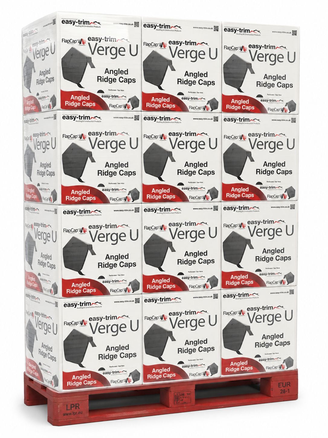 Easy Trim Verge U Angled Ridge Caps
